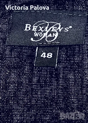 Нова немска рокля лен и вискоза  BEXLEYS WOMAN (Adler) - размер 48, снимка 4 - Рокли - 55995130