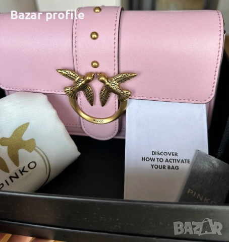 Чанта Pinko Love one  , снимка 10 - Чанти - 53998515