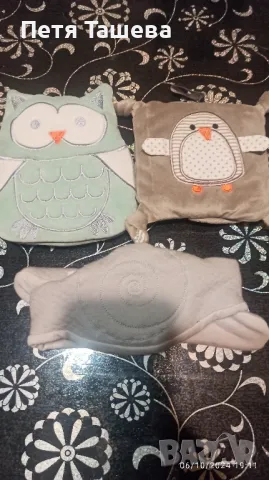 възглавнички и колан против колики 