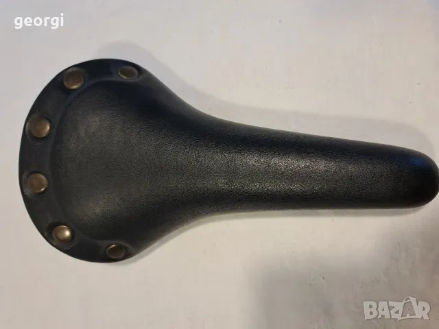 класическа кожена седалка за велосипед    21/2