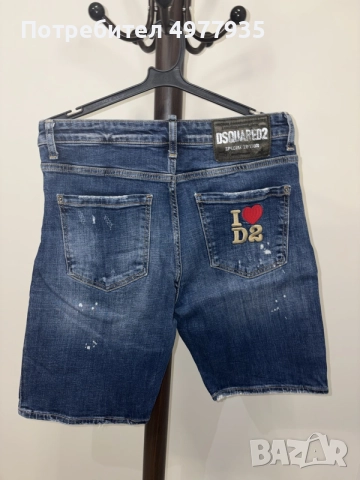 Къси дънки на Dsquared, снимка 2 - Дънки - 56483691