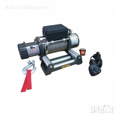 Електрическа лебедка Automat, 12000 LBS, Лебедка със стоманено въже, снимка 1 - Аксесоари и консумативи - 35581437