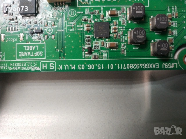 Mainboard EAX66492807(1.0), снимка 2 - Части и Платки - 53914186