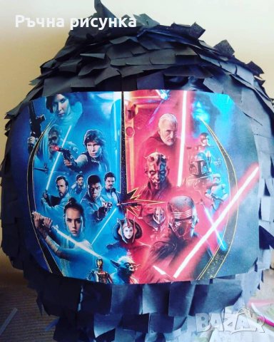 Голяма пинята ЛАБУБУ 115см обиколка+ подарък маска,конфети ,цена от 10лв ,готови+ украса по желание, снимка 14 - Декорация за дома - 33385429