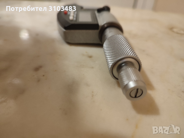  Микрометър от 0-25mm, снимка 8 - Стругове - 44672852