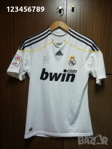 Real Madrid #9 Cristiano Ronaldo 2009/2010 Adidas оригинална тениска фланелка Роналдо Реал Мадрид , снимка 2 - Тениски - 52023084