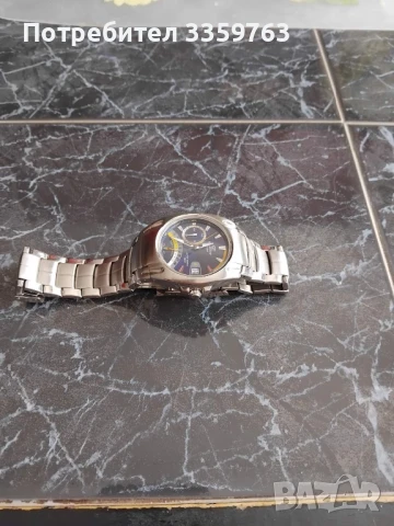 Casio Edifice Dual Time – като нов – 120 лв, снимка 3 - Мъжки - 51368678