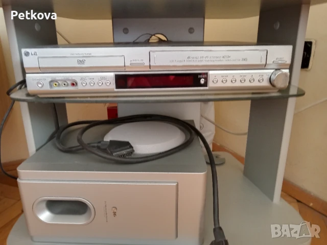 Комбиниран ресивър DVD/VCR,  LG, снимка 1