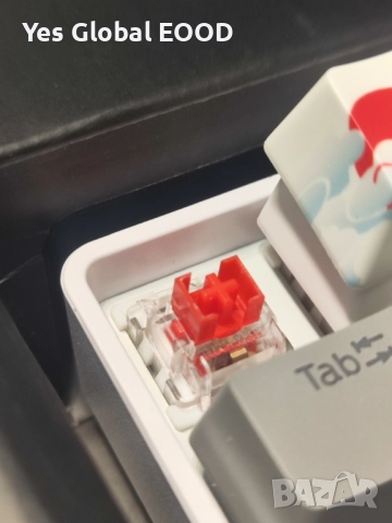 SOLIDEE 60% механична клавиатура 61 клавиша с LED подсветка, снимка 12 - Клавиатури и мишки - 52663359