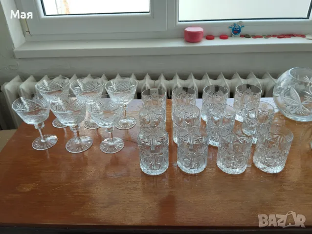 Кристални чаши за вино, шампанско, уиски, ракия, красиви и елегантни , снимка 6 - Чаши - 50370325