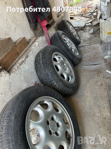 Комплект 15” джанти с летни гуми Kleber 195/65 R15 – топ състояние, снимка 6 - Гуми и джанти - 54305472