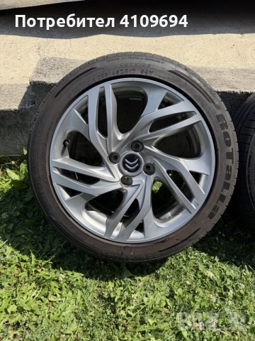 Гуми с джанти 17” Citroen, снимка 4 - Гуми и джанти - 55749071