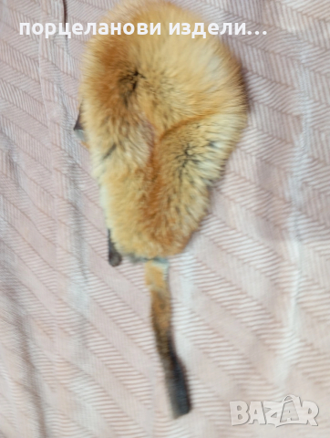 шапка от естествен косъм на лисица детски размер, снимка 7 - Шапки - 53927772