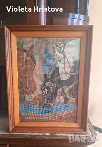 Конете на водопой