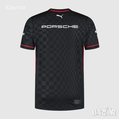Puma x Porsche Motorsport - Оригинална мъжка тениска размер S, снимка 2 - Тениски - 52727061
