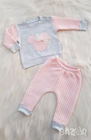 Бебешки комплект Мини Маус 3-6 месеца, снимка 6 - Комплекти за бебе - 47855935