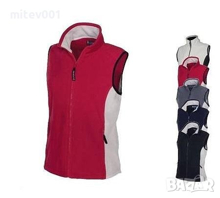 Двуцветен eлек полар Grizzly GAUSTA LADY червено-бежово 150889