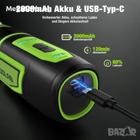 Мултифункционален ротационен инструмент ETOOLAB, 200W (Мини шлайф с 129 аксесоара), снимка 3 - Други инструменти - 55947163