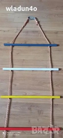 Детска ЦВЕТНА въжена стълба-35лв , снимка 3 - Други - 49881331