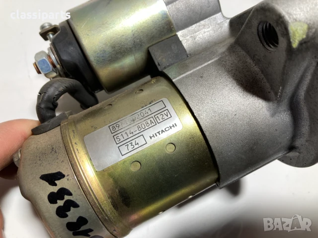 Стартер Hitachi за OPEL Vectra B, Astra F / Опел Астра Ф и Вектра Б двигатели 1.7 TD, 1.7 TDS, снимка 4 - Части - 50513177
