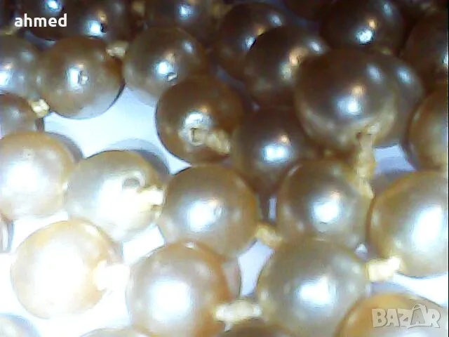 красиво старо перлно колие естествени перли, снимка 13 - Антикварни и старинни предмети - 43876522