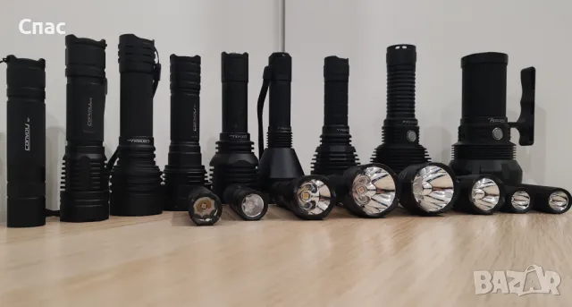 Далекобоен ловен фенер Convoy M21A, снимка 5 - Екипировка - 50426819