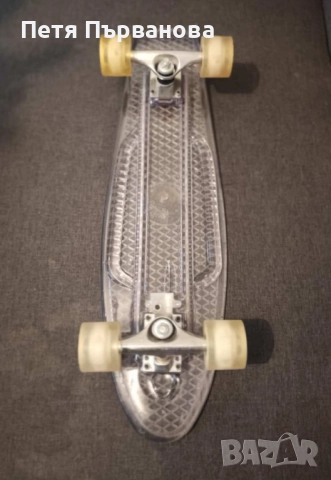 Пениборд с LED сетлини, снимка 4 - Скейтборд, ховърборд, уейвборд - 52717658