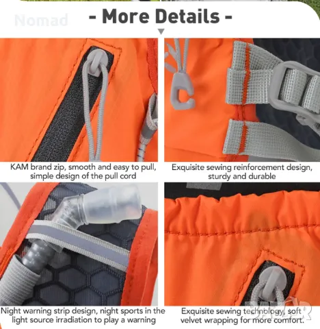 -60% INOXTO Ултра лека раница | Бягане, колоездене, туризъм, снимка 11 - Спортна екипировка - 49113667