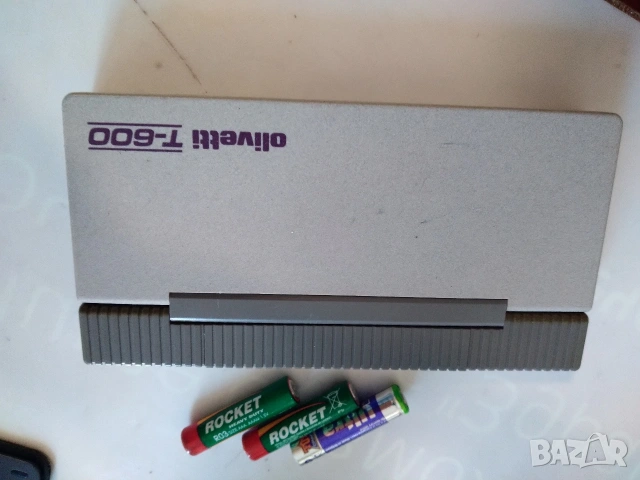 Olivetti T-600 Ретро калкулатор, преводач, органайзер, конвертор, снимка 8 - Друга електроника - 53141744
