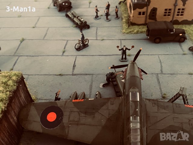 Диорама 1:72 - Летище RAF  МАКЕТ, снимка 3 - Колекции - 34114685