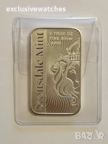 1 тройунция Scottsdale The Vortex 999 чисто сребро - 2 бр. налични, снимка 5 - Нумизматика и бонистика - 48473548