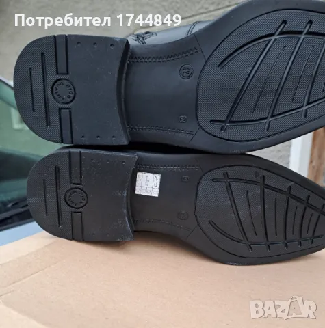 Черни боти естествена кожа, снимка 6 - Мъжки боти - 48224558