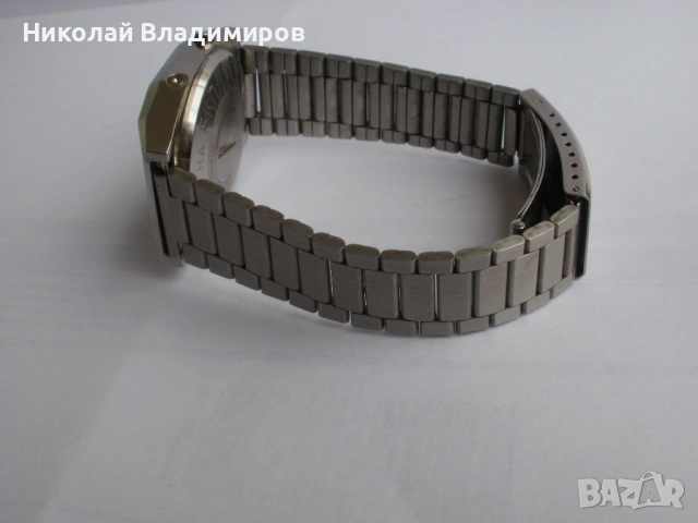 Buletronic мъжки Булетроник ръчен часовник български кварцов, снимка 11 - Мъжки - 54270854