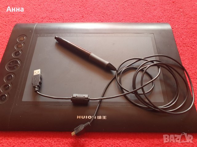 графичен табле huion h610e, снимка 6 - Джойстици и геймпадове - 36583715