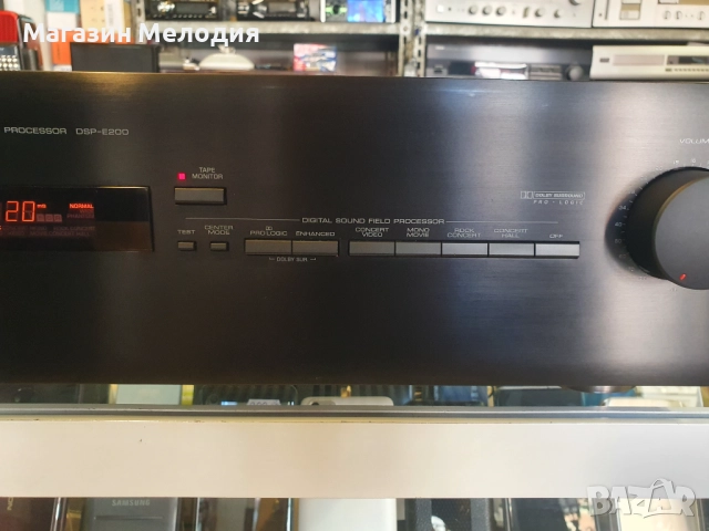 Усилвател Yamaha DSP-E200 съраунд процесор В отлично техническо и визуално състояние., снимка 4 - Ресийвъри, усилватели, смесителни пултове - 39117819