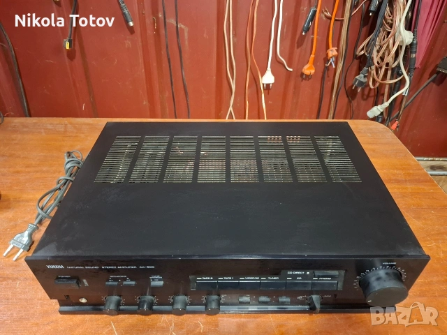 Продава се усилвател Yamaha AX-500., снимка 2 - Ресийвъри, усилватели, смесителни пултове - 54270883