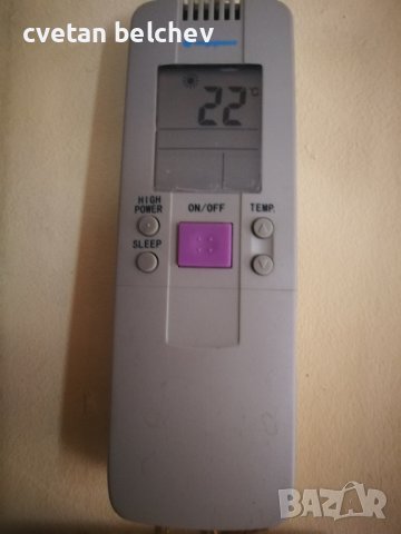 Продавам 1 употребявано дистанционно за стенен климатик НИПОН.Напълно функционално.