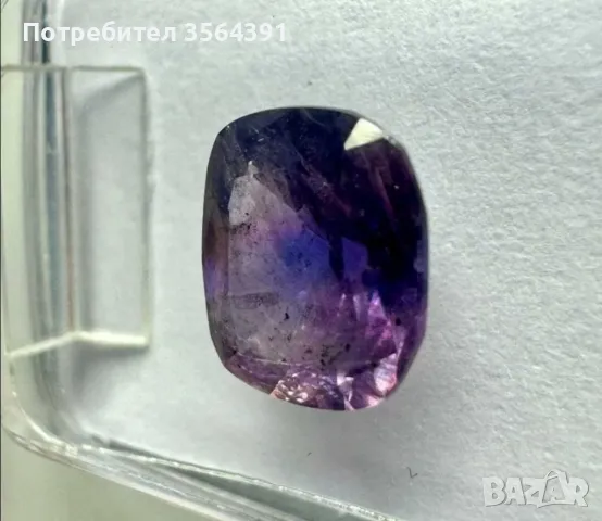 Сапфир Кашмир 2.19кт сертификат igi , снимка 2 - Други - 47493128