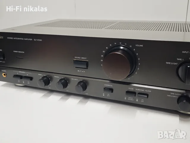 стерео усилвател ретро Hi-Fi TECHNICS SU-VZ320, снимка 4 - Ресийвъри, усилватели, смесителни пултове - 56512961