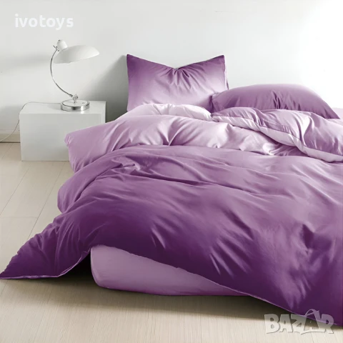 Двулицево спално бельо, 4 части - Модел WS17463, снимка 1