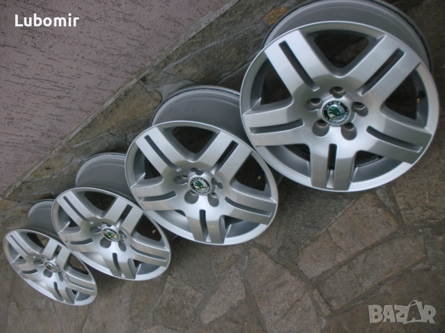 15 цола 5 х 100 мм 4 бр лети джанти-Skoda Fabia,Rapid,Roomster,Octavia1,Praktik,VW Golf 4,Bora,Polo , снимка 7 - Гуми и джанти - 54184271