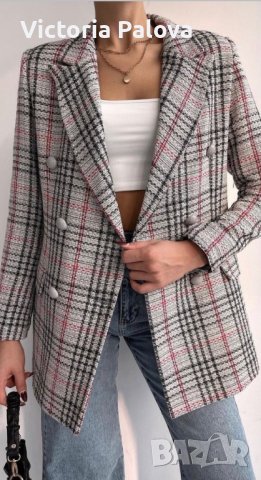 Скъпо сако/блейзър OUISET, снимка 16 - Сака - 38969827