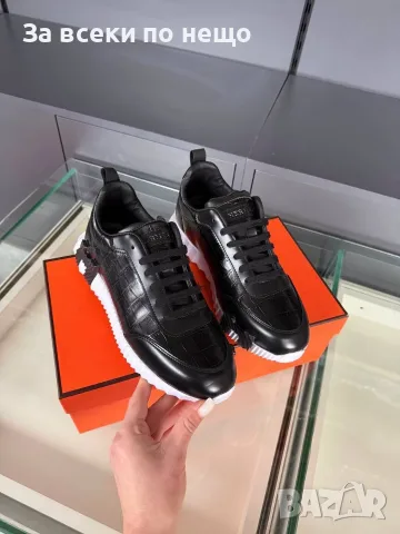Hermes Мъжки Маратонки👟Мъжки Спортни Обувки Хермес Код SEM-606, снимка 2 - Маратонки - 55881416