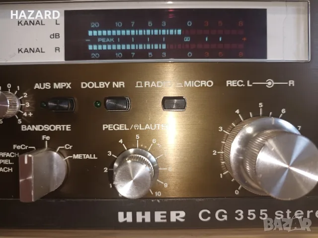 UHER CG 355 Stereo, снимка 8 - Декове - 55872962