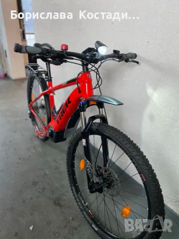 Употребявано ел. колело  E-BIKE Trek Powerfly 5 29" 50 см САМО на 360 КМ Bosch KIOX, снимка 6 - Велосипеди - 47628585