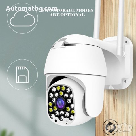 Wifi / IP Смарт камера за Външна употреба Automat, 2MP - 23LED, Full Hd, снимка 2 - IP камери - 30381183