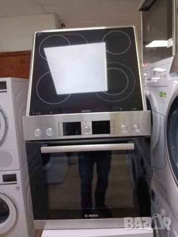 Иноксова печка за вграждане Бош Bosch Made in Germany A+++ 2 години Гаранция!
