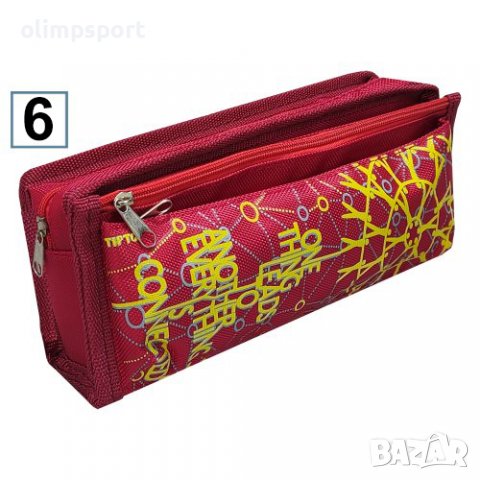 Ученически несесер с 2 основни отделения и 1 джоб TIPTOP, 21х9х6 см. 150751 , снимка 7 - Ученически пособия, канцеларски материали - 37785631