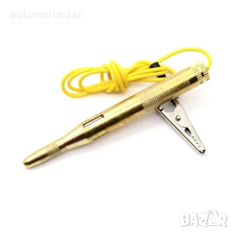 Пробна лампа тестер 6V/12V/24V за автомобили камиони мотоциклети