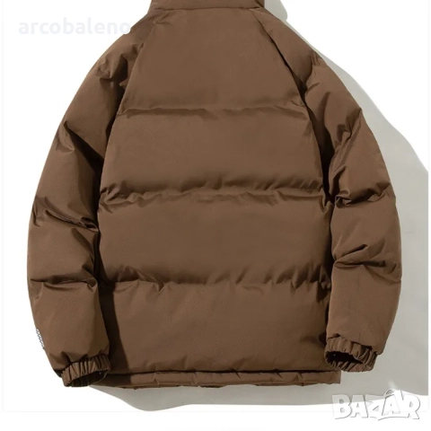 Мъжко зимно яке с удебелена поларена подплата, 5цвята , снимка 8 - Якета - 52018794